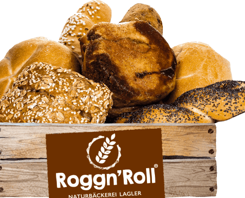 RoggnRoll-Logo Brotkörbchen