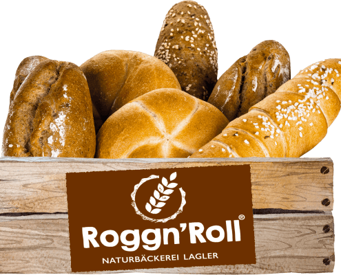 RoggnRoll-Logo Brotkörbchen